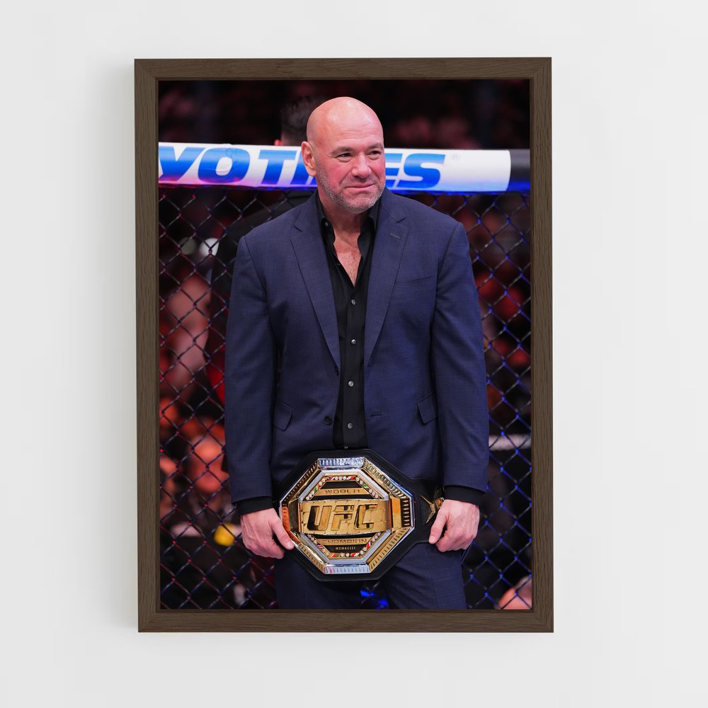 Poster Dana white – affiche MMA (vue 5)